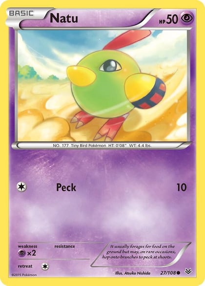 Natu (27), XY - Roaring Skies 27/108