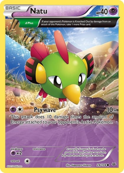 Natu (28 Delta), XY - Roaring Skies 28/108