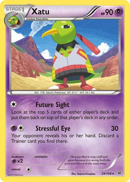 Xatu, XY - Roaring Skies 29/108