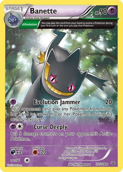 Banette (32 Delta), XY - Roaring Skies 32/108