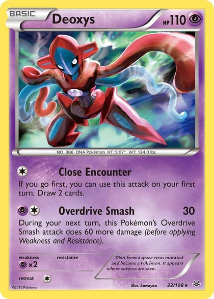 Deoxys, XY - Roaring Skies 33/108