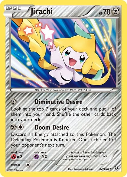 Jirachi, XY - Roaring Skies 42/108