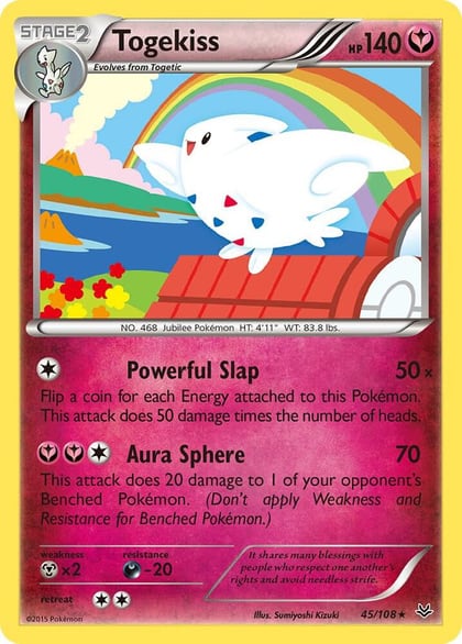 Togekiss (45), XY - Roaring Skies 45/108