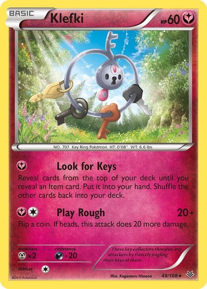 Klefki, XY - Roaring Skies 48/108
