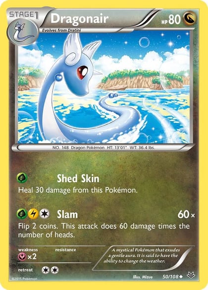 Dragonair, XY - Roaring Skies 50/108
