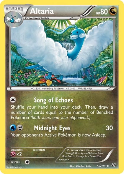 Altaria (53), XY - Roaring Skies 53/108