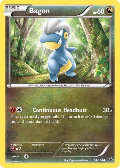 Bagon (54), XY - Roaring Skies 54/108