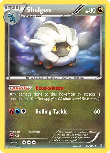 Shelgon, XY - Roaring Skies 56/108