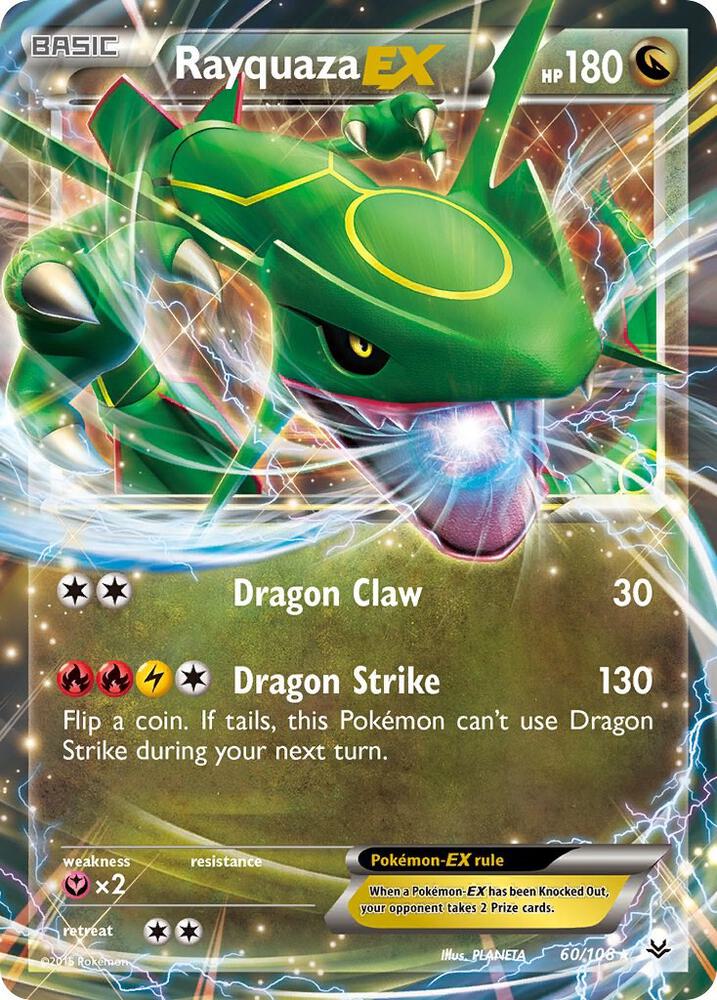 Rayquaza EX (60), XY - Roaring Skies 60/108