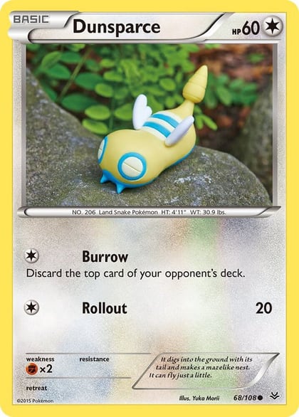 Dunsparce, XY - Roaring Skies 68/108