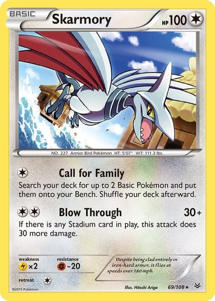 Skarmory, XY - Roaring Skies 69/108