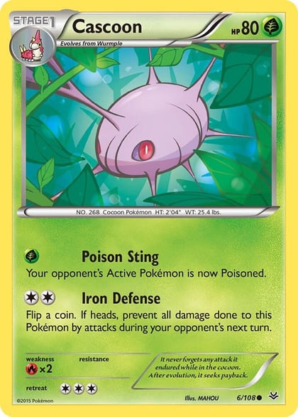 Cascoon, XY - Roaring Skies 6/108