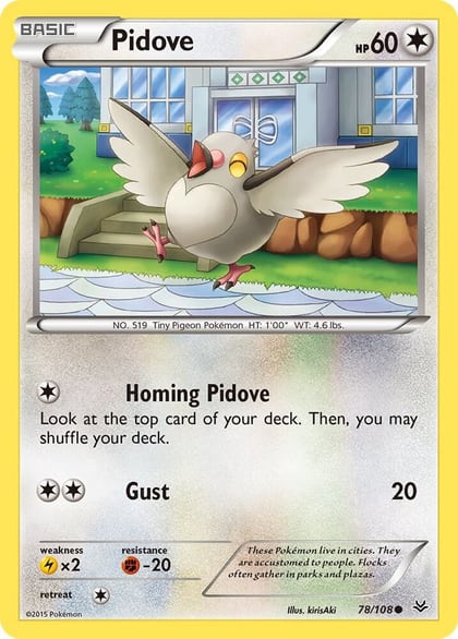 Pidove, XY - Roaring Skies 78/108
