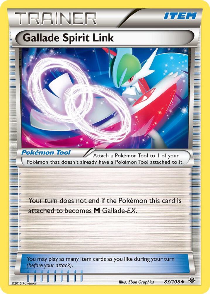 Gallade Spirit Link, XY - Roaring Skies 83/108