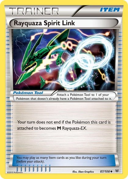 Rayquaza Spirit Link, XY - Roaring Skies 87/108