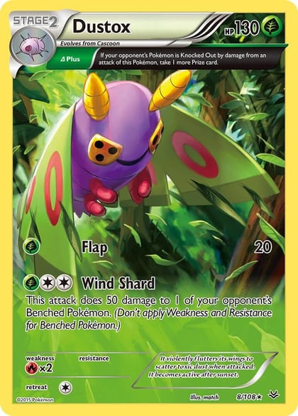 Dustox (8 Delta), XY - Roaring Skies 8/108