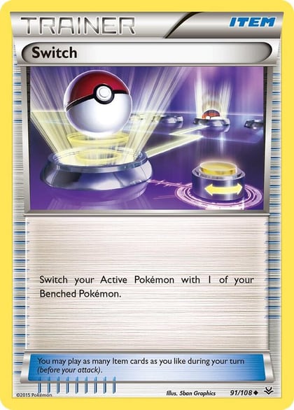 Switch, XY - Roaring Skies 91/108