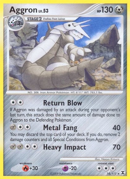 Aggron, Rising Rivals 14/111