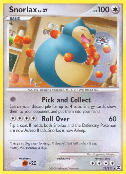 Snorlax (33), Rising Rivals 33/111