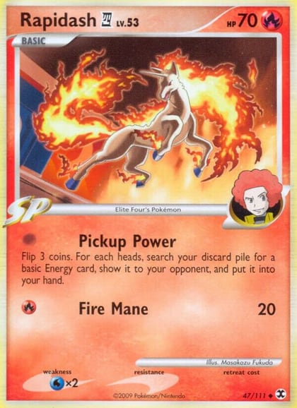 Rapidash E4, Rising Rivals 47/111