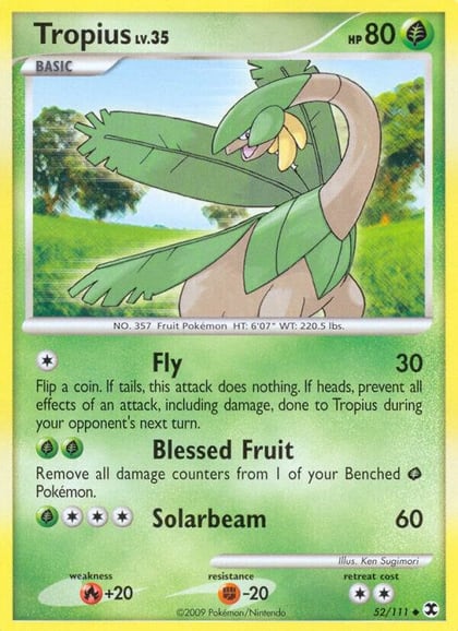 Tropius, Rising Rivals 52/111