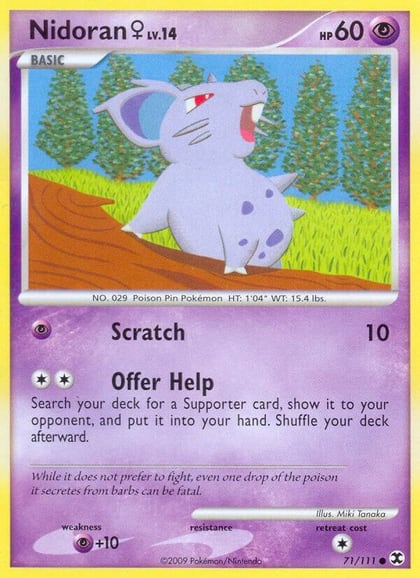 Nidoran F, Rising Rivals 71/111