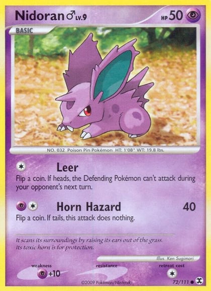 Nidoran M, Rising Rivals 72/111