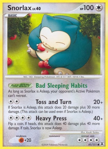 Snorlax (81), Rising Rivals 81/111