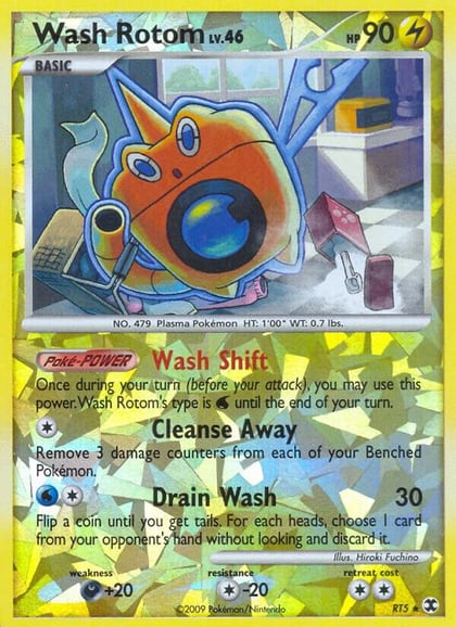 Wash Rotom, Rising Rivals RT5