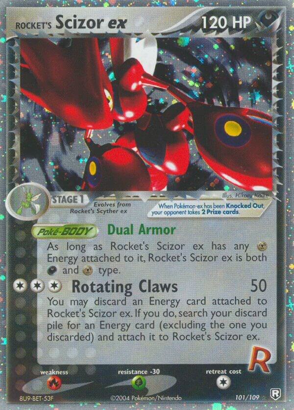 Rocket's Scizor ex, Team Rocket Returns 101/109