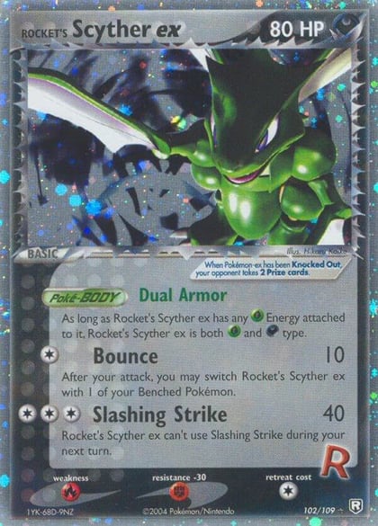 Rocket's Scyther ex, Team Rocket Returns 102/109