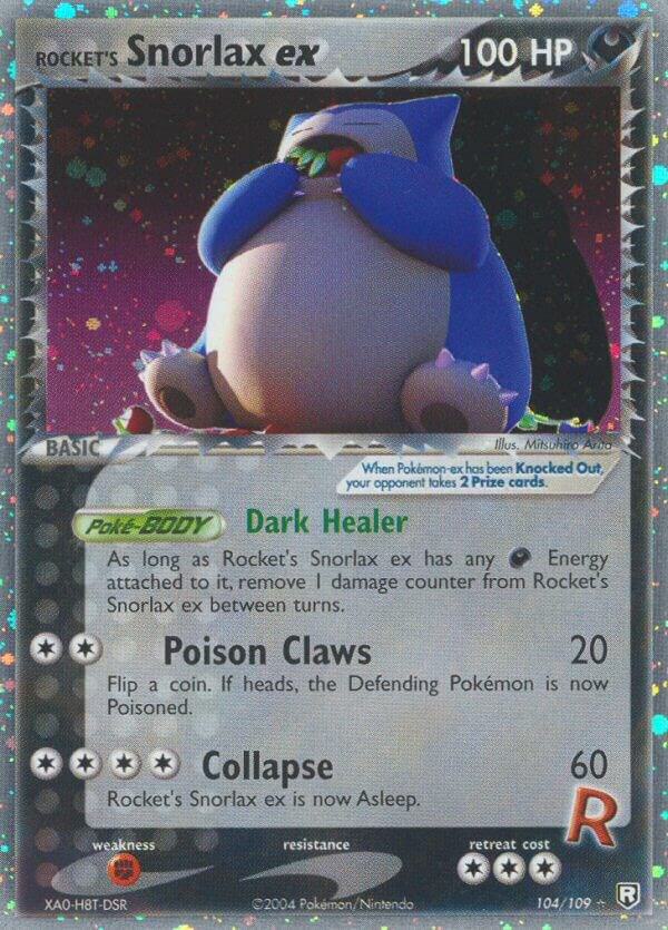 Rocket's Snorlax ex, Team Rocket Returns 104/109