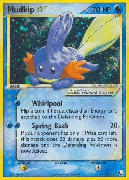 Mudkip Star, Team Rocket Returns 107/109