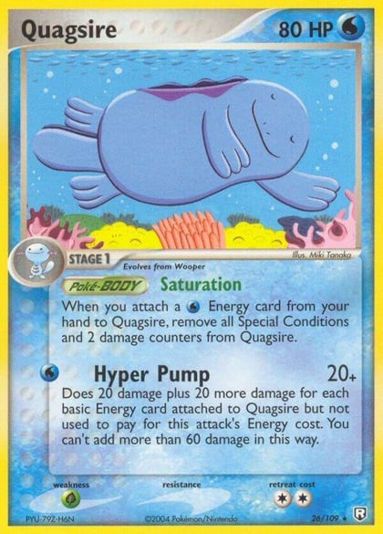 Quagsire, Team Rocket Returns 26/109