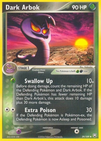 Dark Arbok, Team Rocket Returns 29/109