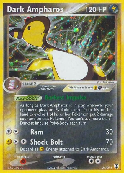 Dark Ampharos, Team Rocket Returns 2/109