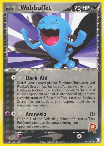 Rocket's Wobbuffet, Team Rocket Returns 47/109