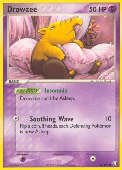 Drowzee, Team Rocket Returns 54/109