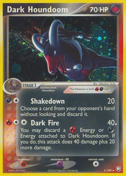Dark Houndoom - 005/109, Team Rocket Returns 5/109