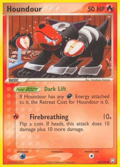 Houndour - 060/109, Team Rocket Returns 60/109
