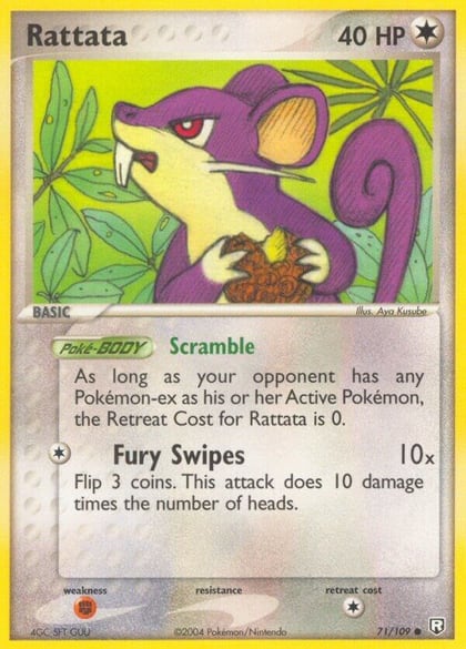 Rattata - 071/109, Team Rocket Returns 71/109