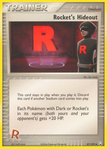Rocket's Hideout, Team Rocket Returns 87/109