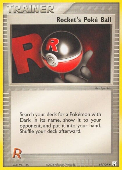 Rocket's Poke Ball, Team Rocket Returns 89/109