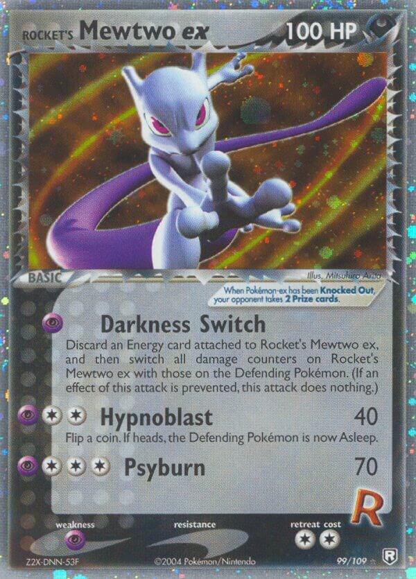 Rocket's Mewtwo ex, Team Rocket Returns 99/109