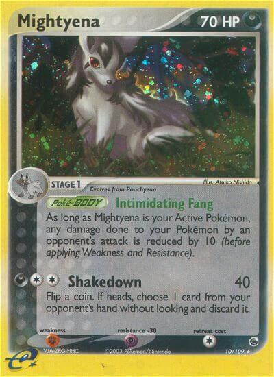 Mightyena - 10/109, Ruby and Sapphire 10/109