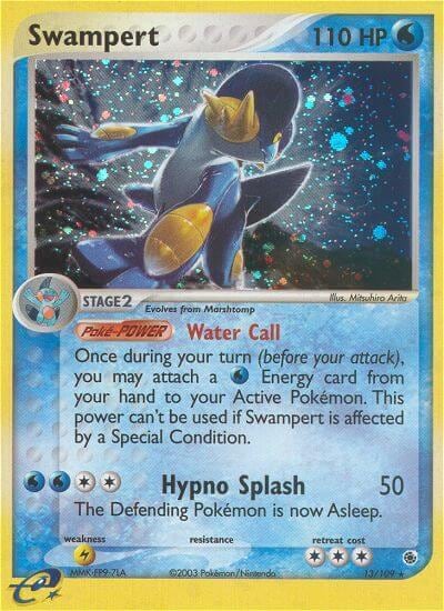 Swampert - 13/109, Ruby and Sapphire 13/109