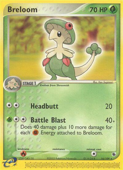Breloom, Ruby and Sapphire 16/109