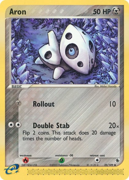 Aron - 25/109, Ruby and Sapphire 25/109