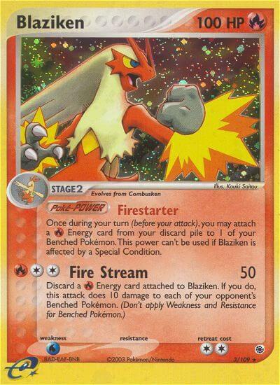 Blaziken - 3/109, Ruby and Sapphire 3/109