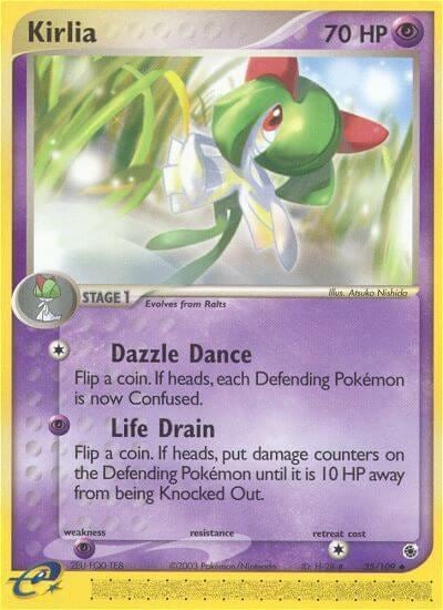 Kirlia - 35/109, Ruby and Sapphire 35/109